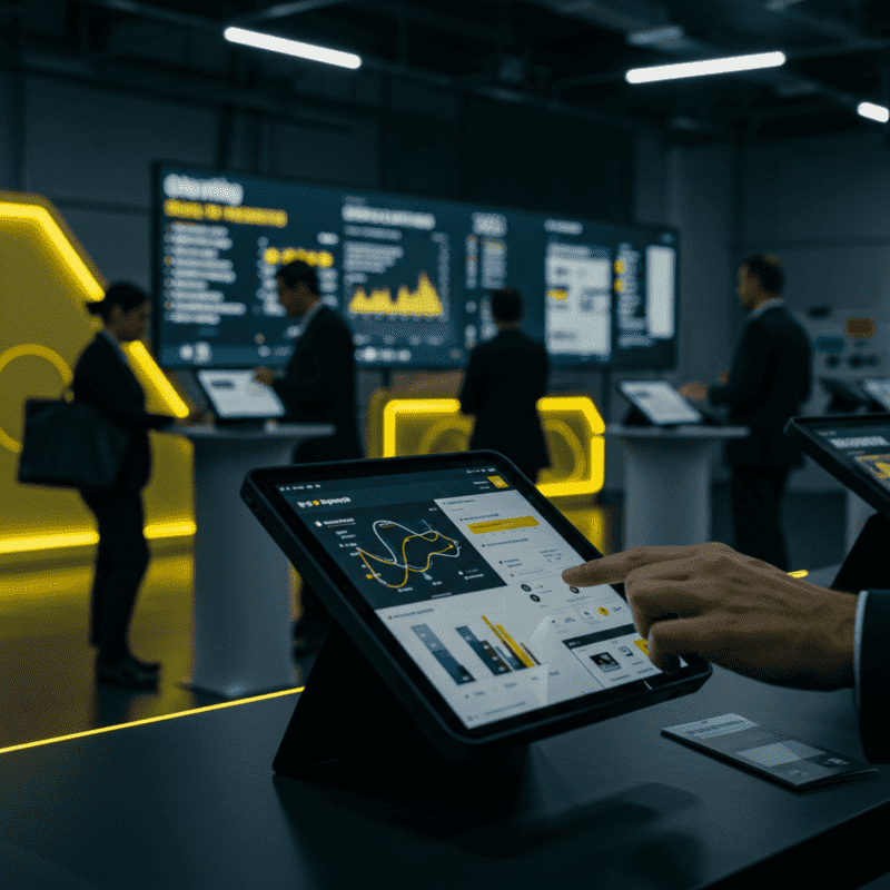aluguel de tablet em eventos corporativos